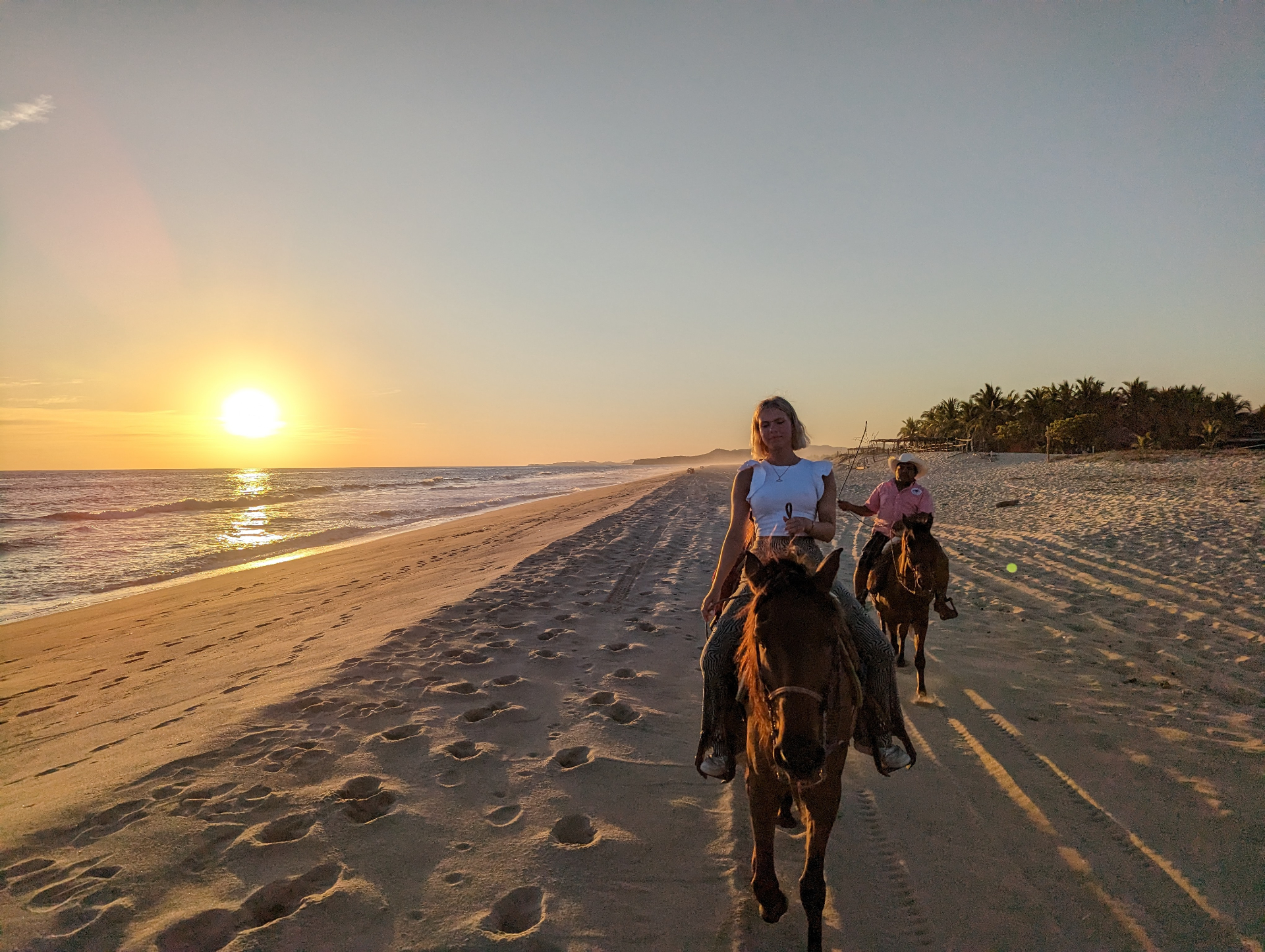 Puerto Escondido landscape perfect for horseback riding